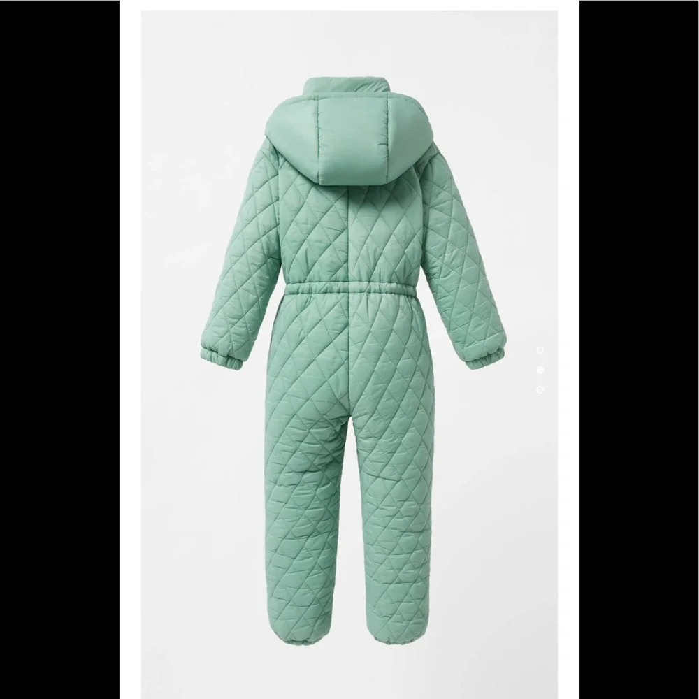 ZARA Quilted Snow suit Snowsuit Jumpsuit - Picture 8 of 9